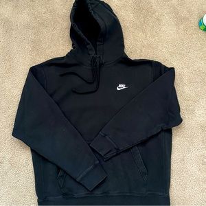 Men’s large Nike black hooded sweatshirt